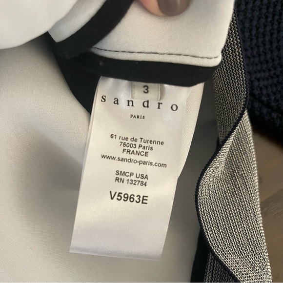 Sandro Jacket Size EU 3 - Picture 7 of 9
